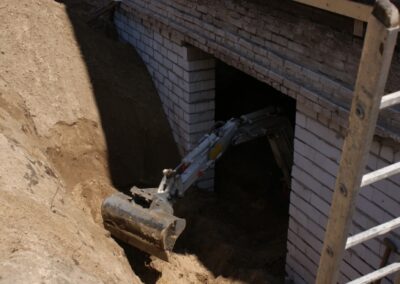uitgraven kelder onder bestaande woning